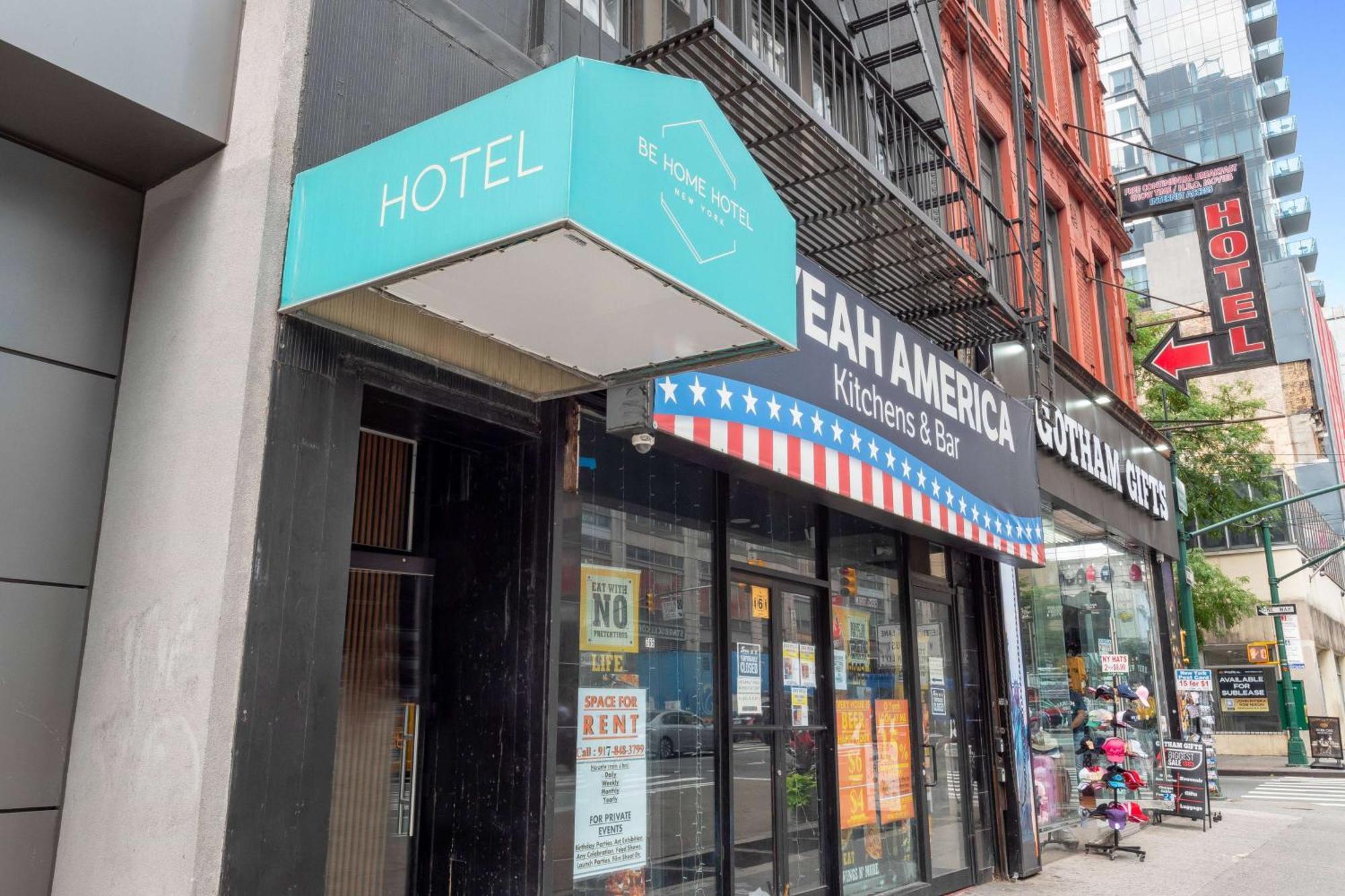 Be Home Hotel New York Exteriör bild